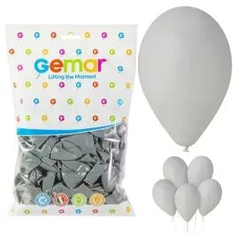balony-pastelowe-szare-070-gemar-dla-animatora-urodziny-g110-30cm-100szt