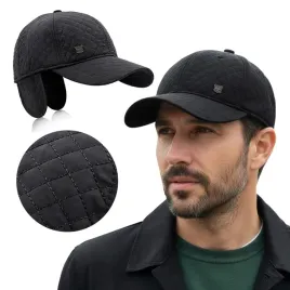 czapka-zimowa-z-daszkiem-i-nausznikami-ocieplana-pikowana-czarna-pako-jeans