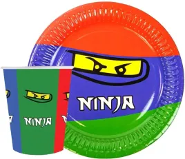 zestaw-jednorazowe-kubki-talerzyki-ninja-ninjago-urodziny-12el