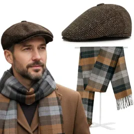 kaszkiet-meski-i-szalik-pako-jeans-elegancki-komplet-dla-niego-brazowy