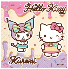 serwetki-jednorazowe-urodzinowe-kuromi-helo-kity-33cm-impreza-20szt