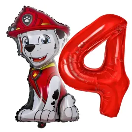 balony-urodzinowe-4-urodziny-psi-patrol-marshall-urodziny-2szt