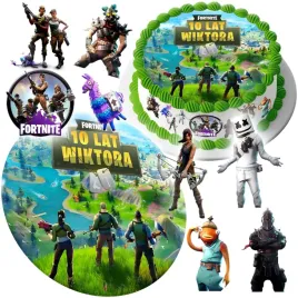 mega-zestaw-oplatek-na-tort-fortnite-gra-gaming-8szt-postaci-tekst