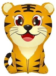 balon-foliowy-tygrysek-tygrys-safari-zoo-urodziny-65cm
