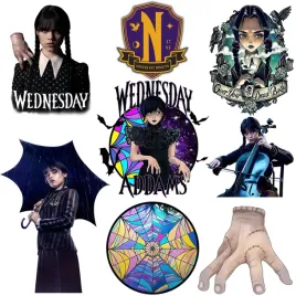 oplatek-na-tort-wednesday-addams-zestaw-postaci-8szt