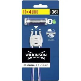 wilkinson-essentials-3-ostrza-hybrid-zestaw-maszynka-do-golenia-4-wklady