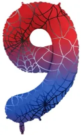 balon-foliowy-cyfra-9-dziewiec-spider-pajak-hel-urodziny-100cm