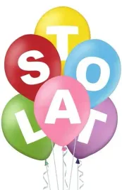 balony-lateksowe-urodzinowe-sto-lat-kolorowe-urodziny-6szt