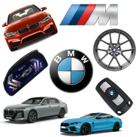 oplatek-na-tort-bmw-samochod-auto-auta-samochody-zestaw-ilustracji-8szt