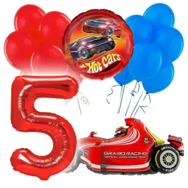 balony-urodzinowe-pojazdy-samochody-cars-auta-5-lat-urodziny-13szt