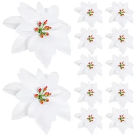 glowki-wyrobowe-gwiazda-betlejemska-poinsecja-biala-12szt-na-stroik-zestaw