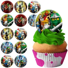 oplatek-na-tort-babeczki-muffinki-ninjago-ninja-go-zestaw-12szt