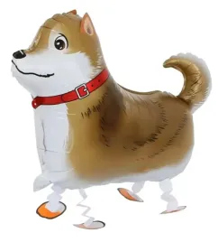 balon-urodzinowy-pies-piesek-shiba-inu-stojacy-urodziny-50-cm