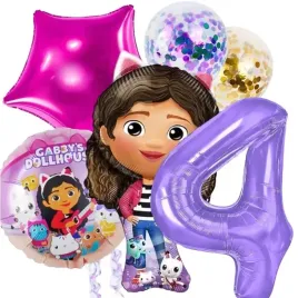 balony-urodzinowe-foliowe-zestaw-koci-domek-gabi-pandus-cyfra-4