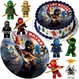 zestaw-oplatek-na-tort-ninjago-ninja-go-8szt-postaci-tekst