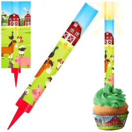 fontanna-swieczka-tortowa-raca-na-tort-farma-zwierzat-wies-12cm-1szt