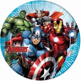 talerzyki-urodzinowe-jednorazowe-avengers-hulk-ironman-urodziny-8szt