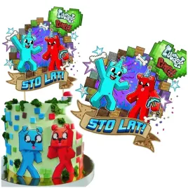 topper-na-tort-urodziny-sto-lat-ozdoba-przyjecie-luczek-pimpek-pieski