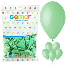 balony-pastelowe-zielone-mietowe-077-gemar-dla-animatora-g110-30cm-100szt