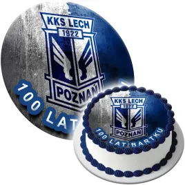oplatek-jadalny-na-tort-lech-poznan-pilka-urodziny-tekst-twoj-napis
