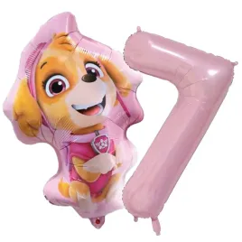 balony-urodzinowe-7-urodziny-skye-sky-urodziny-2szt