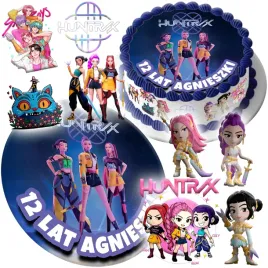 mega-zestaw-oplatek-na-tort-demon-hunters-huntrix-kpop-8szt-postaci-tekst