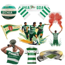 oplatek-na-tort-ks-lechia-gdansk-pilka-nozna-klub-zestaw-ilustracji-8szt