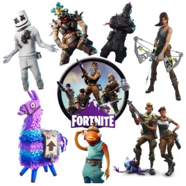 oplatek-na-tort-fortnite-gra-gaming-dla-gracza-zestaw-postaci-8szt