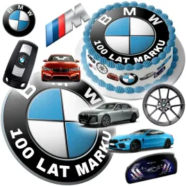 mega-zestaw-oplatek-na-tort-bmw-samochod-auto-auta-8szt-postaci-tekst