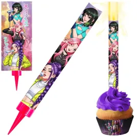 fontanna-swieczka-tortowa-raca-na-tort-huntrix-kpop-urodziny-12cm-1szt