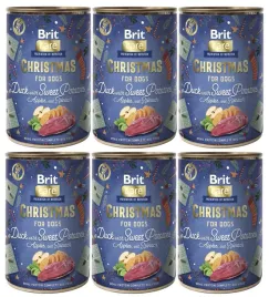 6-x-brit-mono-protein-christmas-duck-400g