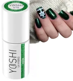yoshi-lakier-hybrydowy-416-vixen-6ml-zielony-z-brokatem