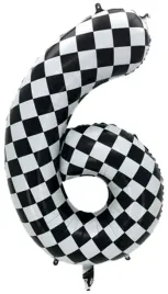 balon-foliowy-cyfra-6-szesc-szachownica-cars-samochody-hel-urodziny-100cm