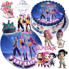 mega-zestaw-oplatek-na-tort-demon-hunters-huntrix-kpop-8szt-postaci-tekst