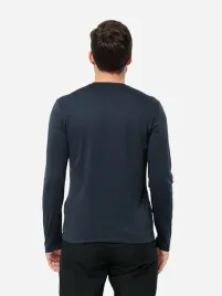 jack-wolfskin-koszulka-z-dlugim-rekawem-okragly-rozmiar-s