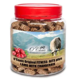 o-canis-przysmak-trenerski-jagniecina-z-zurawina-400g