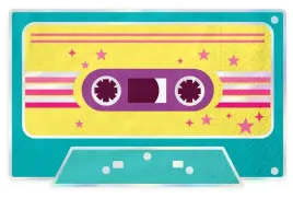serwetki-papierowe-retro-disco-kaseta-dekoracja-stol-party-impreza-10szt