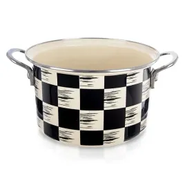 garnek-emaliowany-4-l-orion-szachownica-22-cm-indukcja-zmywarka