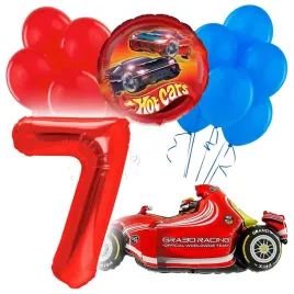balony-urodzinowe-pojazdy-samochody-cars-auta-7-lat-urodziny-13szt