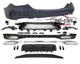 zderzak-tylny-dyfuzor-mercedes-c-w206-21-c63-pdc-amg-czarny-polysk-chrom