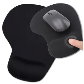 podkladka-pod-mysz-na-biurko-czarna-ergonomiczna-nadgarstek-antyposlizgowa