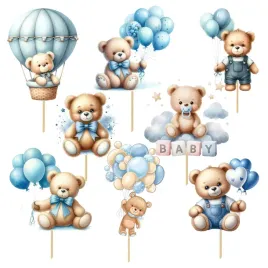 toppery-topper-dekoracja-tort-babeczki-chlopiec-mis-baby-shower-roczek-8szt