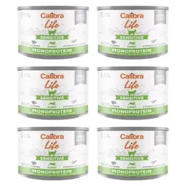 calibra-life-kot-monobialkowa-sensitive-krolik-6-x-200-g
