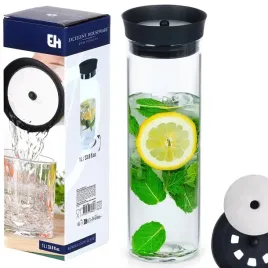 karafka-szklana-z-pokrywka-na-napoje-1l-excellent-houseware-szklo-borokrzem