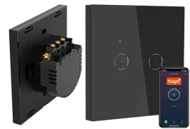 wlacznika-swiatla-wifi-podwojny-szklany-dotykowy