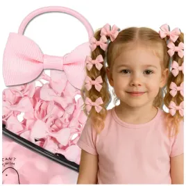 gumeczki-gumki-frotki-zestaw-50szt-do-wlosow-koka-damskie-dziewczece-rozowe