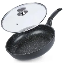 patelnia-granitowa-ze-szklana-pokrywka-grande-28-cm