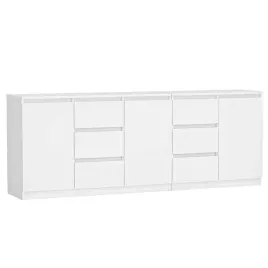 minimalistyczna-pojemna-komoda-do-sypialni-bialy-6-szuflad-z-3-drzwiami