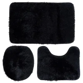 zestaw-dywanikow-lazienkowych-3-el-vilde-czarny-poliester-antyposlizgowy