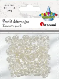 perelki-dekoracyjne-koniczynki-biale-perlowe-10mm-20g-titanum